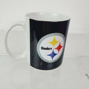 NFL Pittsburgh Steelers‎ Ceramic Coffee Mug Black Yellow Football